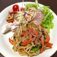 朝焼きそば😋|がおりんさん