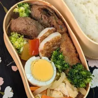 本日のお弁当〜ハンバーグランチ弁当|f.1125beさん