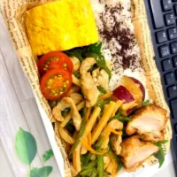 🇨🇳🫑 青椒肉絲弁当 🫑🍱| TakeBooさん