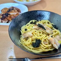 鶏のタリアータと大葉のジェノベーゼ|G0MAさん