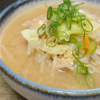 パパ作🥸野菜たっぷり味噌ラーメン|ぱんだのままんさん