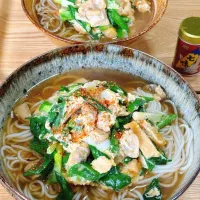 2026/04/09秋田さしびろと浅利の玉子とじうどん|Blueberry🫐さん