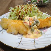 鱈フライ|古尾谷りかこさん