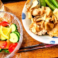 スナップエンドウとキューリ|香っちゃんさん