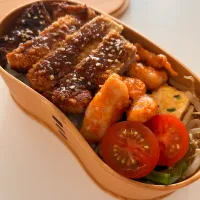 とんかつ弁当|ひなこさん