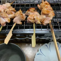 夕食　焼きで晩酌、卵かけご飯定食| ATさん
