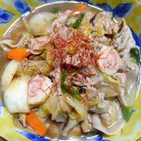 白菜と豚肉のとろみ炒め|はるみさん