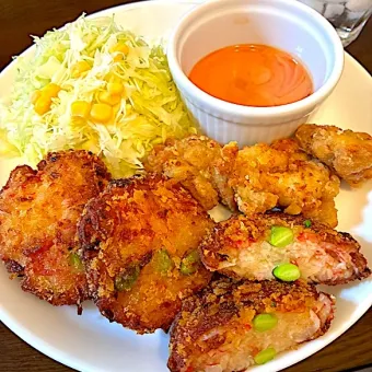 Snapdishの人気料理写真:蟹カツとオーロラソース