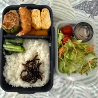 ピーマンの肉詰め弁当|ひぐっちさん