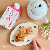 糀甘酒で砂糖不使用 桜スコーン|FIKA789さん