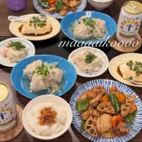 根菜盛り盛り晩ご飯🧡|マイコさん