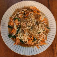 大豆のお肉でチャプチェ|マニョモさん