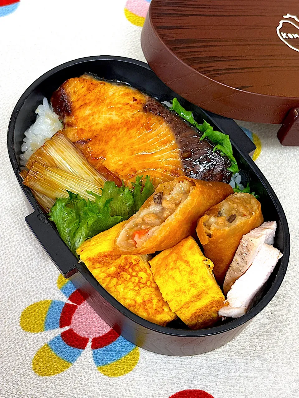 ぶりの照り焼き弁当|Chiharϋnさん