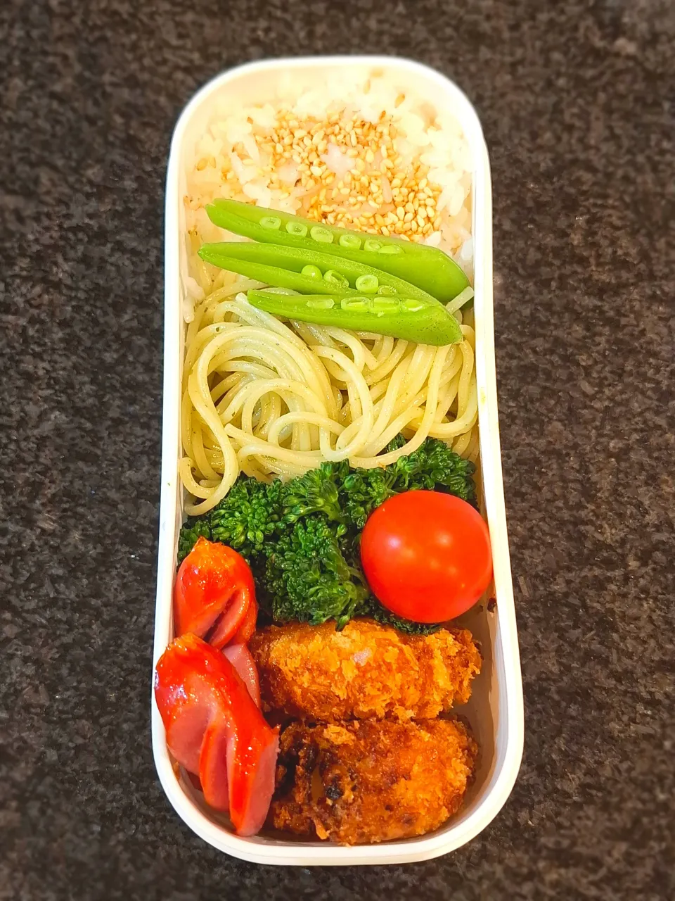 ☔コロッケ弁当|ゆきさんさん