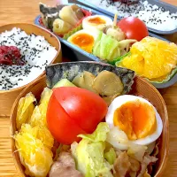 家族お弁当🍱ლ(´ڡ`ლ)❤️| ふみぃさん