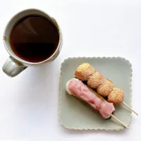 桜あんとごまみたらし団子|ちゃみこさん