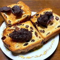 あんこトースト|はっちぃさん