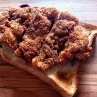 朝カツトースト|なつさん