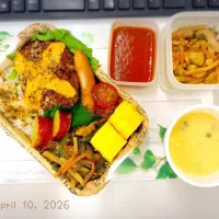 🅛🅤🅝🅒🅗 🍴 チーズハンバーグ😋| Tsuu_chan‪ ·͜·♡‬さん