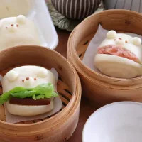 くまちゃん饅頭(マントウ)🐻‍❄️|きみぷさん