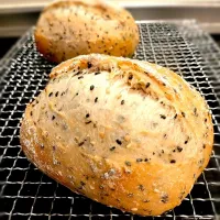 全粒粉ごまカンパーニュ|みりさん