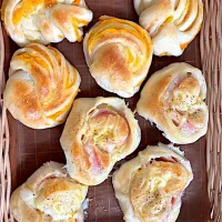 ＊かぼちゃパン
＊チーズベーコンパン| さっちんさん