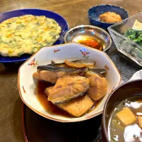 ぶりのアラ煮|かっちゃん杉さん
