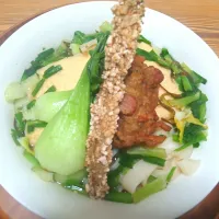 かき揚げうどん🤭|ぽんすけさん