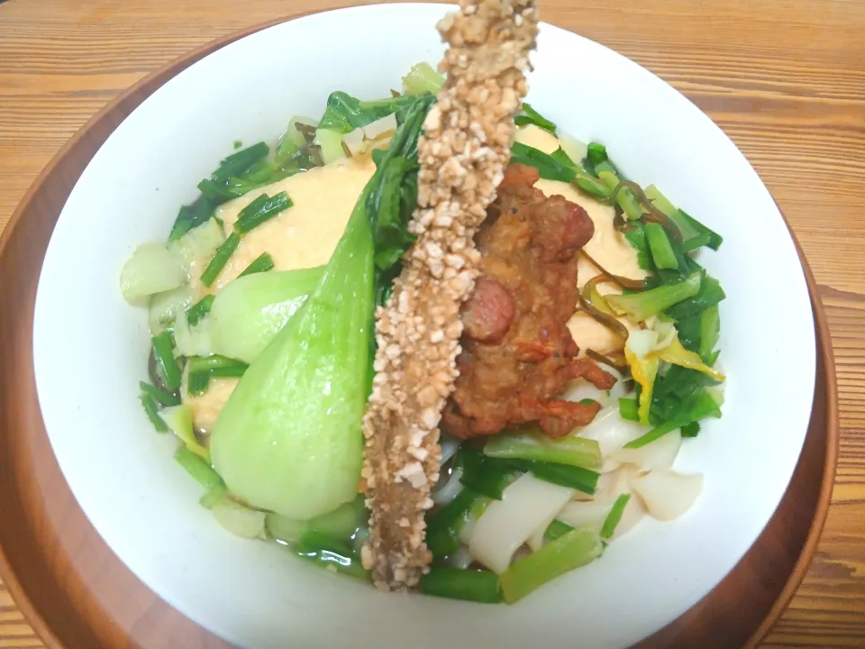 かき揚げうどん🤭|ぽんすけさん