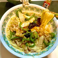 筍週間　青椒肉絲麺|Takeshi  Nagakiさん