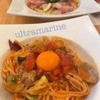＊もちもち生パスタでコチュジャンクリームのロゼパスタ♬＊|ultramarineさん