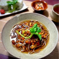 なめこ蕎麦|アルティッチョさん