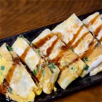 にらたまチーズ 蛋餅(ダンピン)|ななごさん