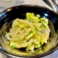 こんにゃくの中華サラダ|ぎんさん