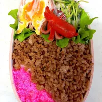 そぼろ弁当| ピンキーさん