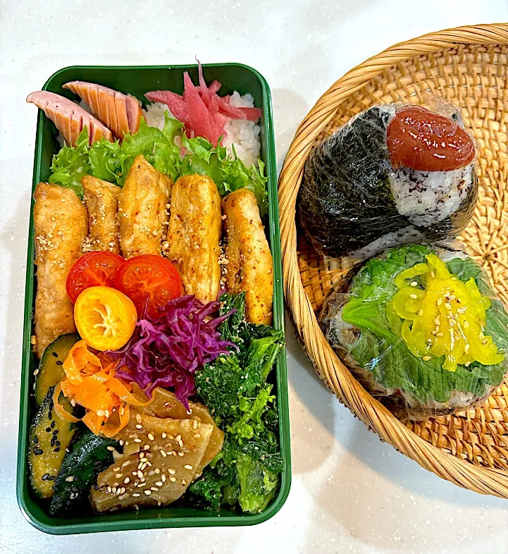 2026,04,11 鶏むねポン酢七味焼きお弁当さん🍱|kayoo_ch517♡1姫3太郎と２モル♡mamaさん