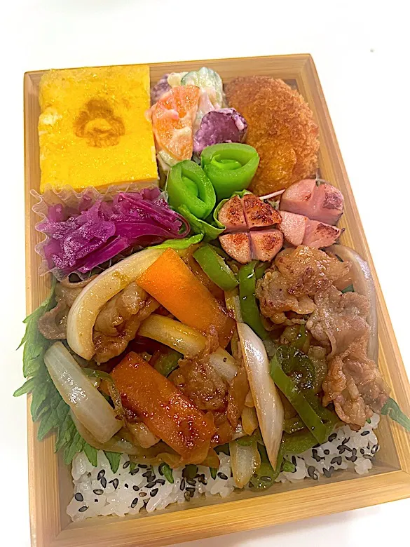 今日のお弁当④|もふもふへそ天さん