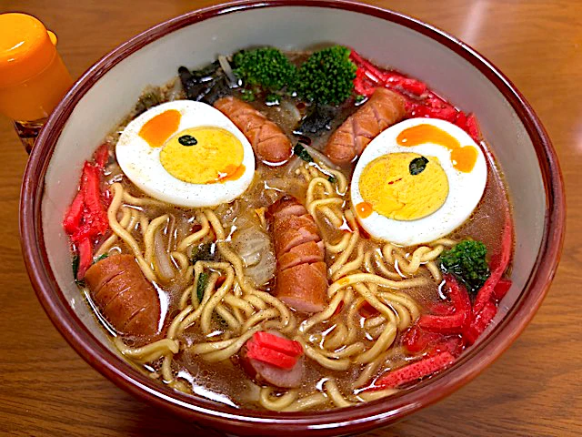 マルちゃん正麺🍜、豚骨醤油味❗️( ^ω^ )✨|サソリさん