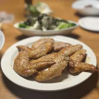 4/8の夕食　手羽先の甘辛炒め|yoneさん