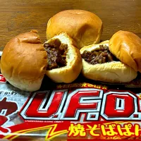 UFO焼きそばぱん|はっちぃさん