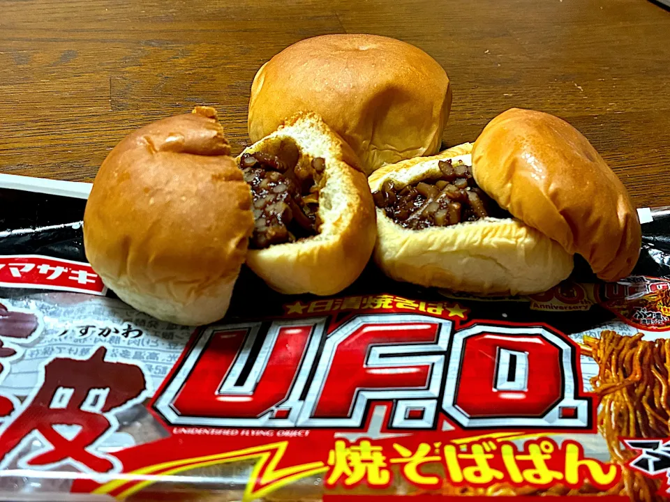 UFO焼きそばぱん|はっちぃさん