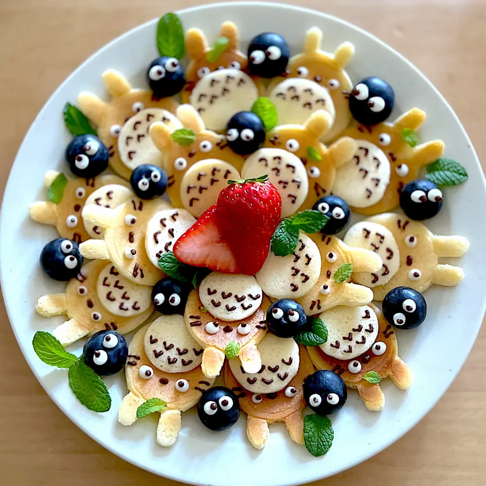 トトロのミニパンケーキ|jarinkoさん