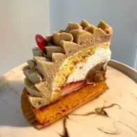 八百屋のパーラーhorita205　能登栗モンブラン|四天王さん