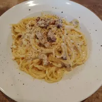 自家製パンチェッタいりカルボナーラ|はやとさん