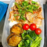 旦那ちゃん弁当╰(*´︶`*)╯♡|ちゃびきゅさん