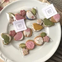 春の鳥アイシングクッキー|sonokoさん