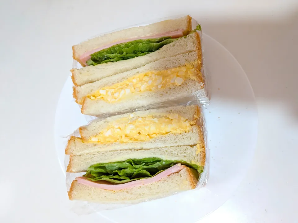4/11のお弁当　サンドイッチ🥪|卯月さん