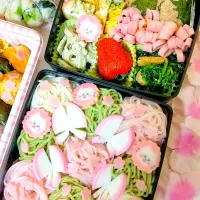 🍡3食素麺＆稲庭うどん＆わかめ麺🍡|まゆめろさん