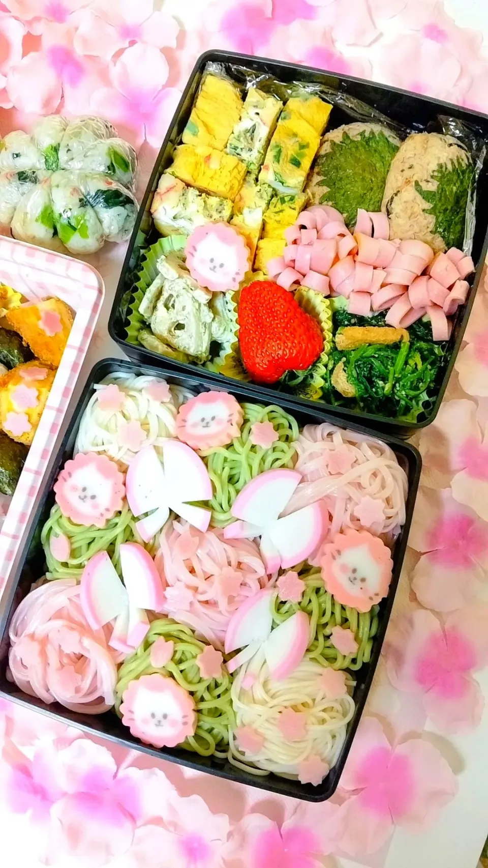 🍡3食素麺＆稲庭うどん＆わかめ麺🍡|まゆめろさん