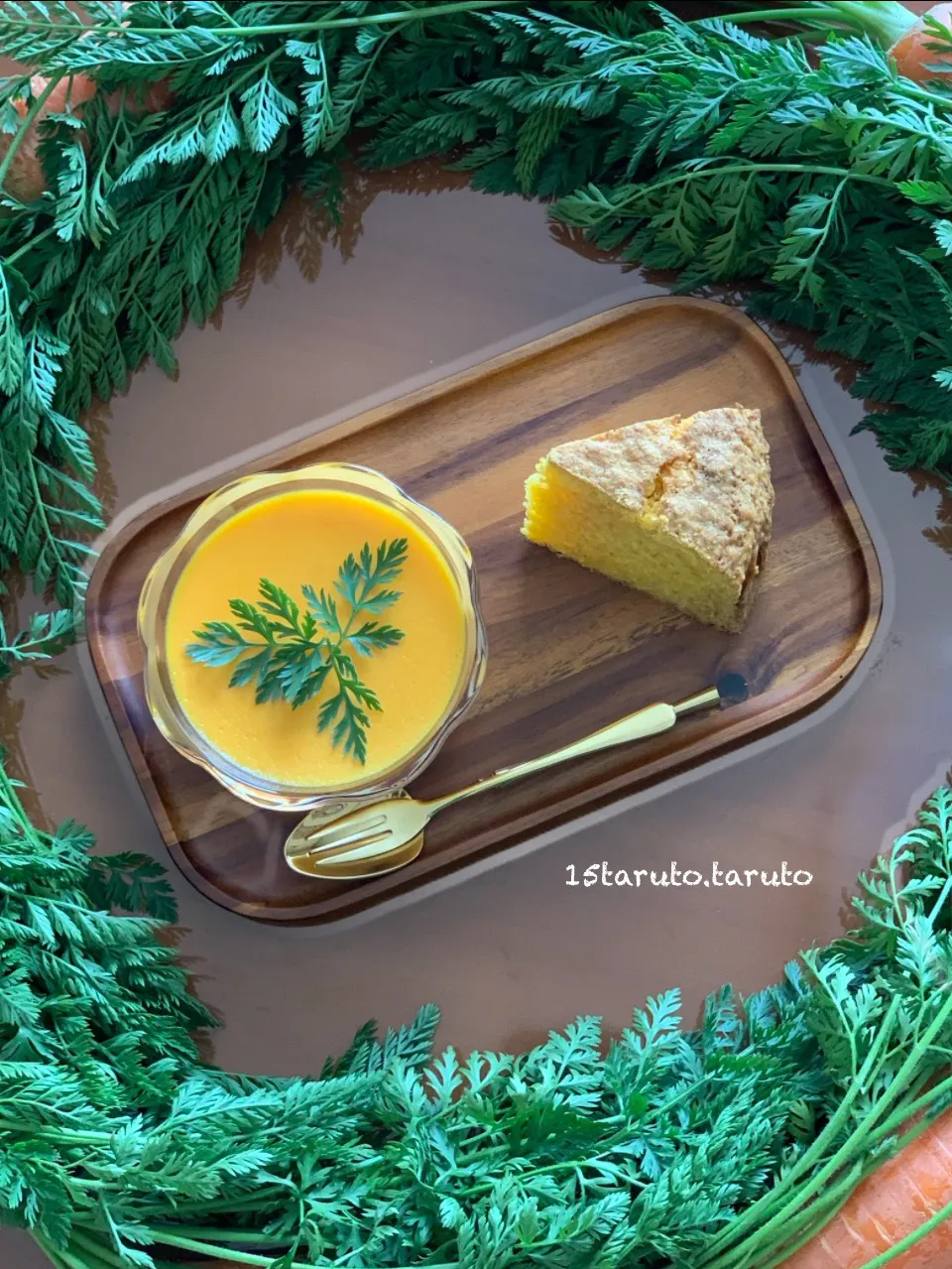 春のにんじんスイーツ🥕🌿|15taruto.tarutoさん